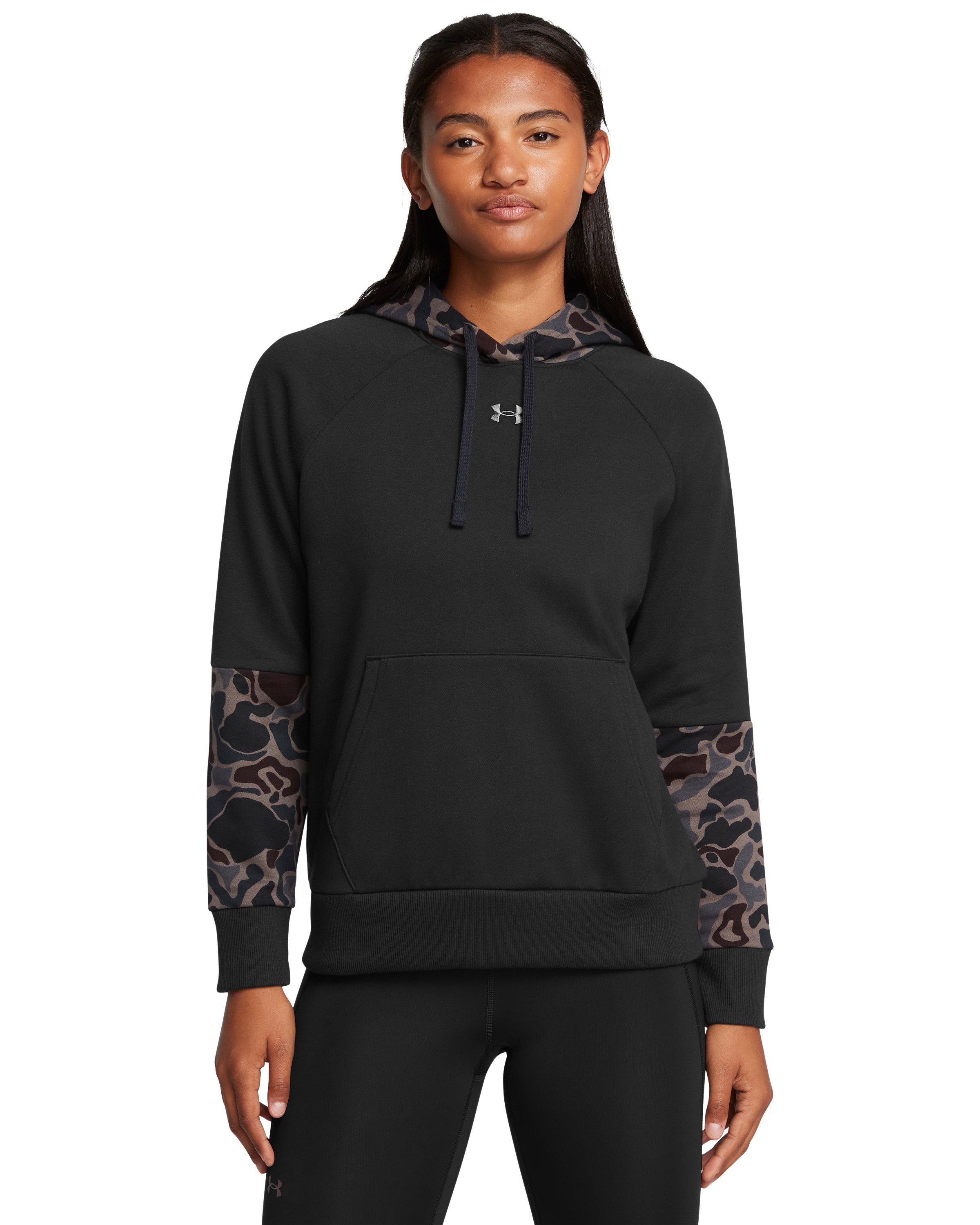 UA Rival Fleece Blocked Women's Hoodie 5