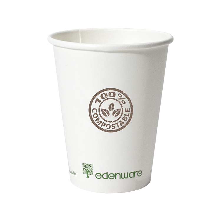 12 oz. Eco-Friendly Compostable Paper Hot Cup 4