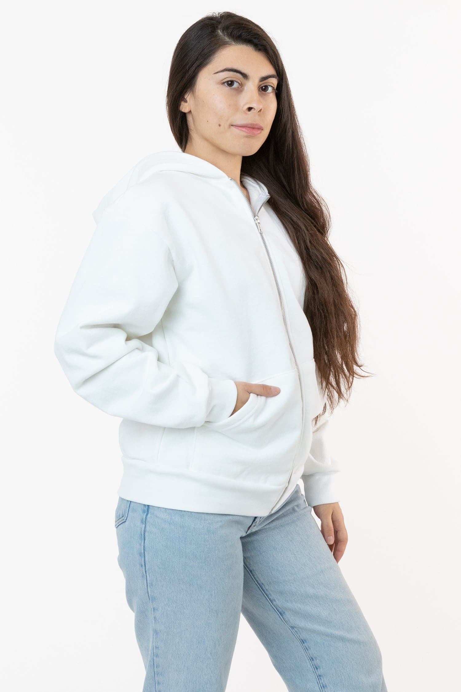 14 OZ HEAVY FLEECE ZIP UP 23