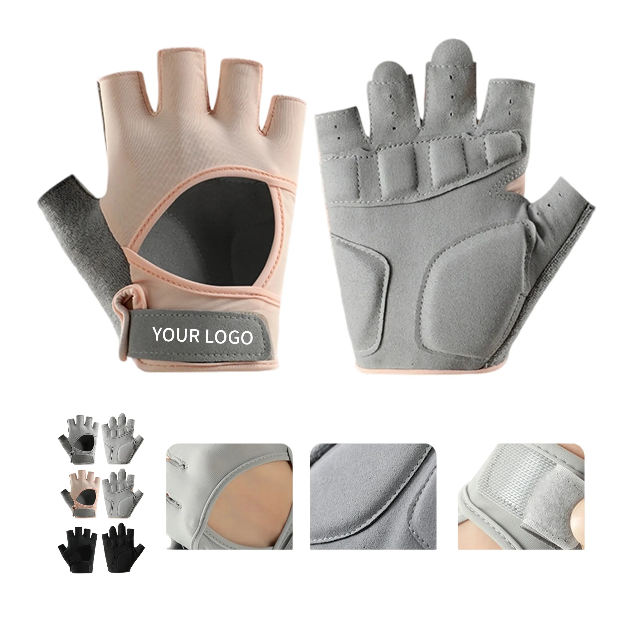 Breathable Cycling Gloves with Shock-Absorbing Palms 2