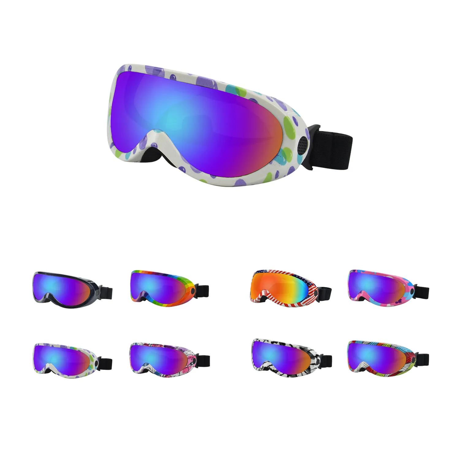 Ski Goggles Snowboard SnowAnti Fog UV ATV 1