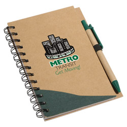 Recycle Write Notebook & Pen 10