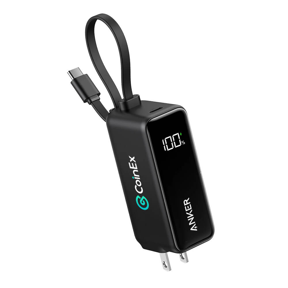 3-in-1 Power Bank 30W Fusion Built-In USB-C Cable