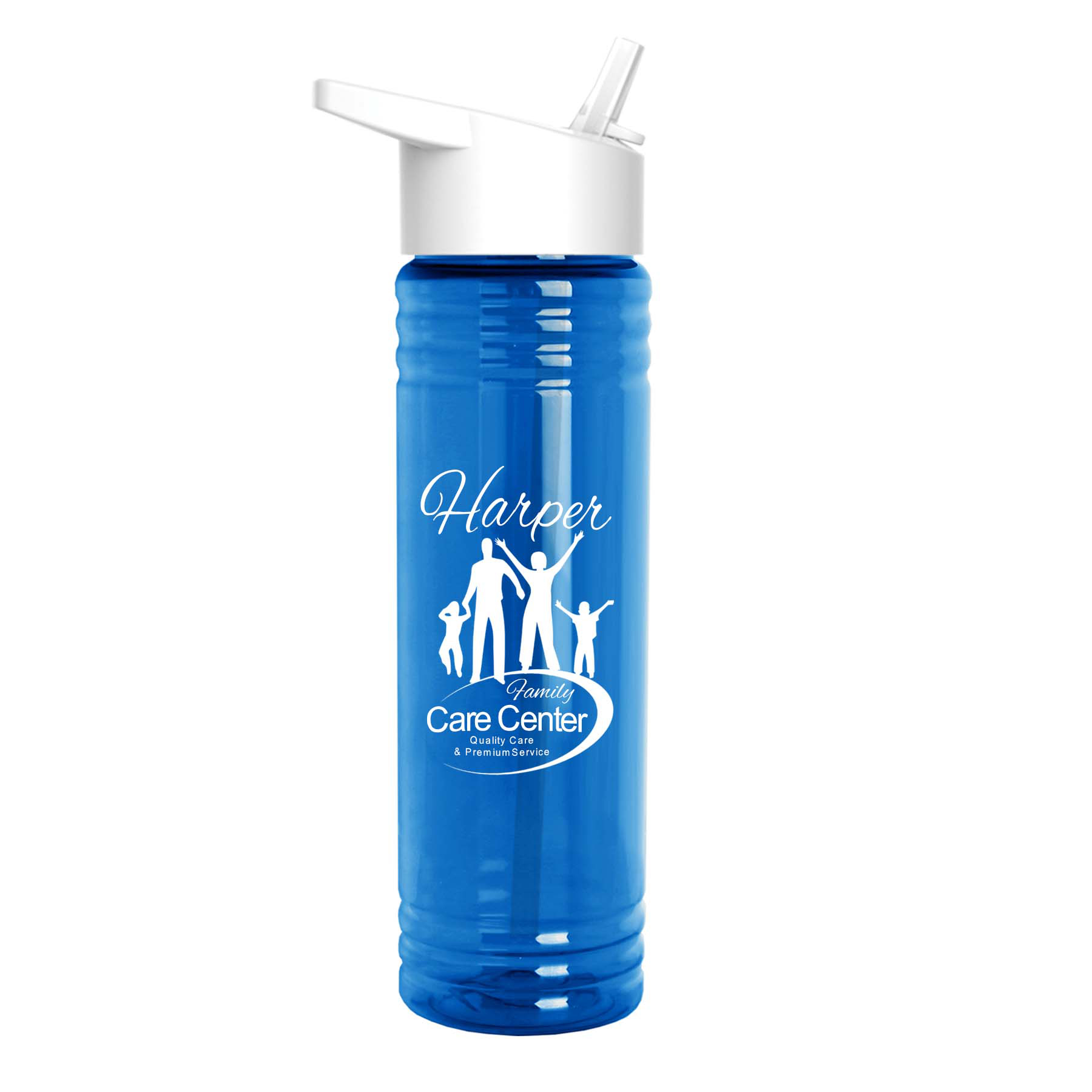 Garyline® Slim Fit Bottle with Flip-Straw Lid - 24 oz. 455