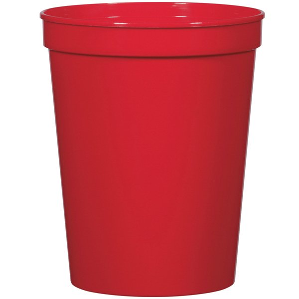12 Oz Reusable Plastic Stadium Cups 3