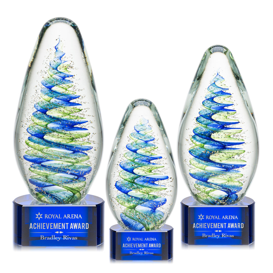 Jezebel Award on Paragon Base - Blue