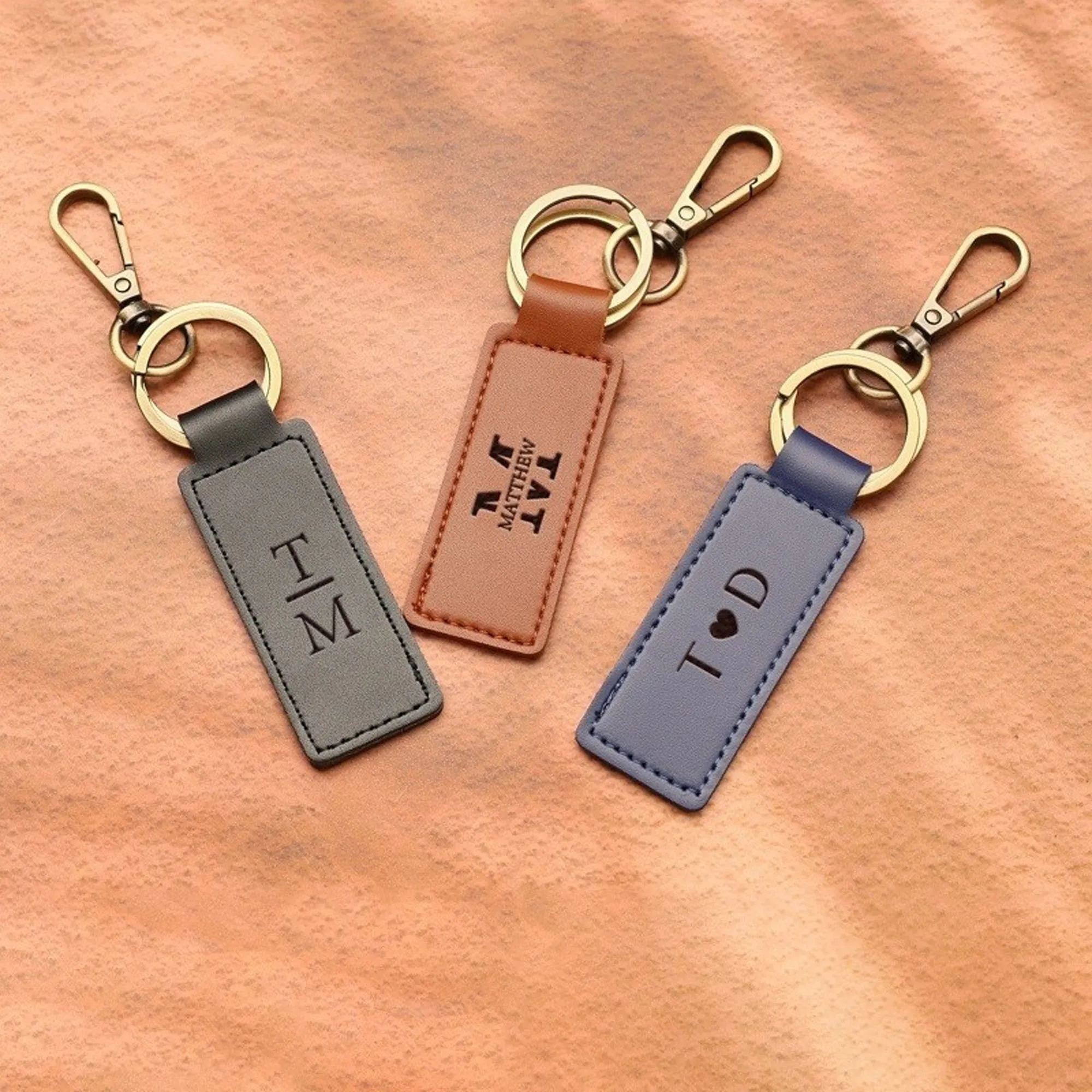 Leather Car Keychain Accessories And Pendants 21
