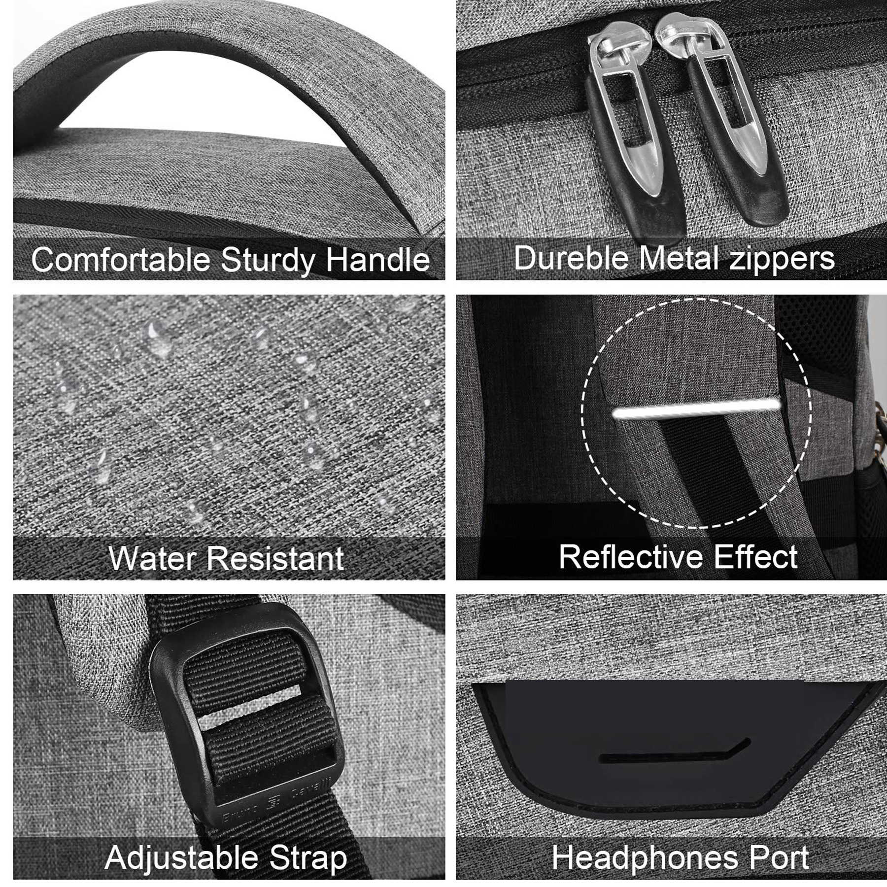 Anti-Theft Slim Business Travel Laptop Backpack 2