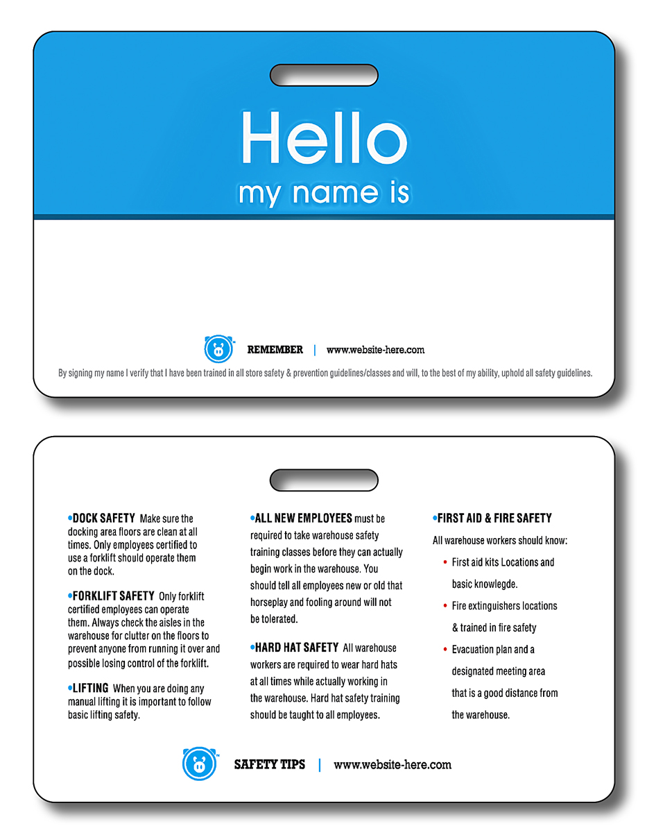 Extra-Thick Laminated I.D./Wallet Card with Punch - 2.125x3.375 - 24 pt. 2