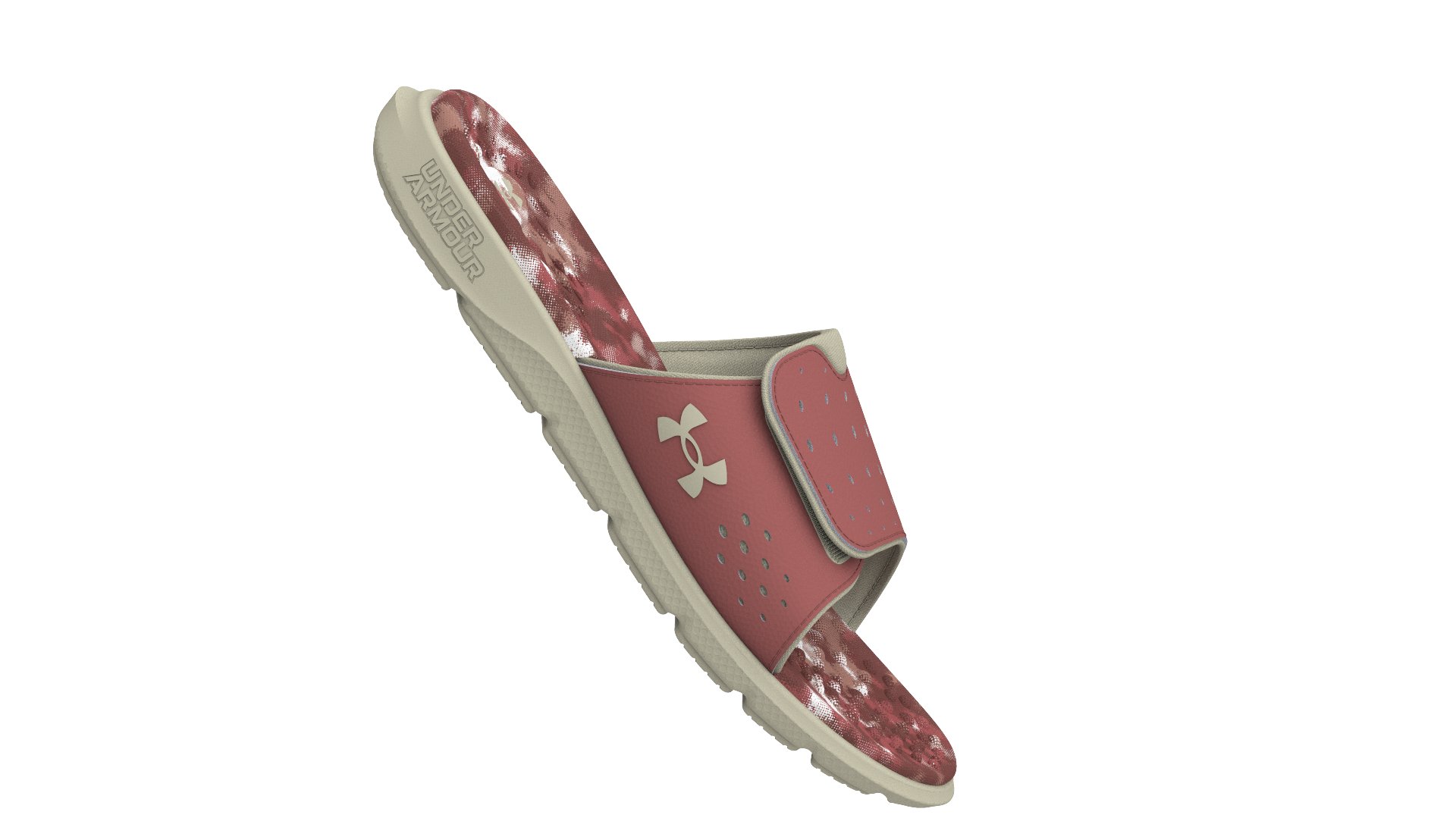 UA Ignite Pro Graphic Footbed Women's  Slides 2