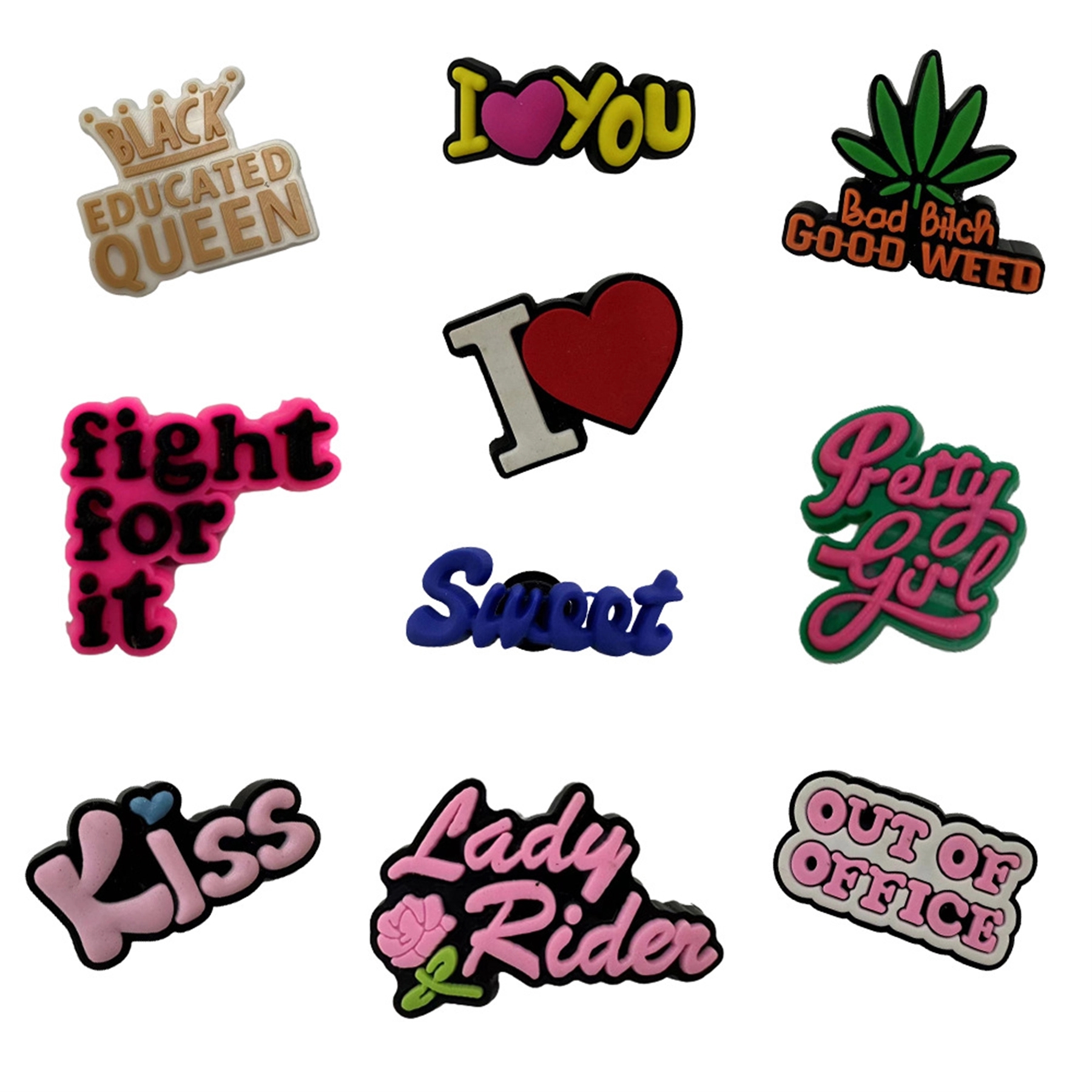 Professional Custom PVC shoe charms-MOQ is 100pcs/Full Color 2