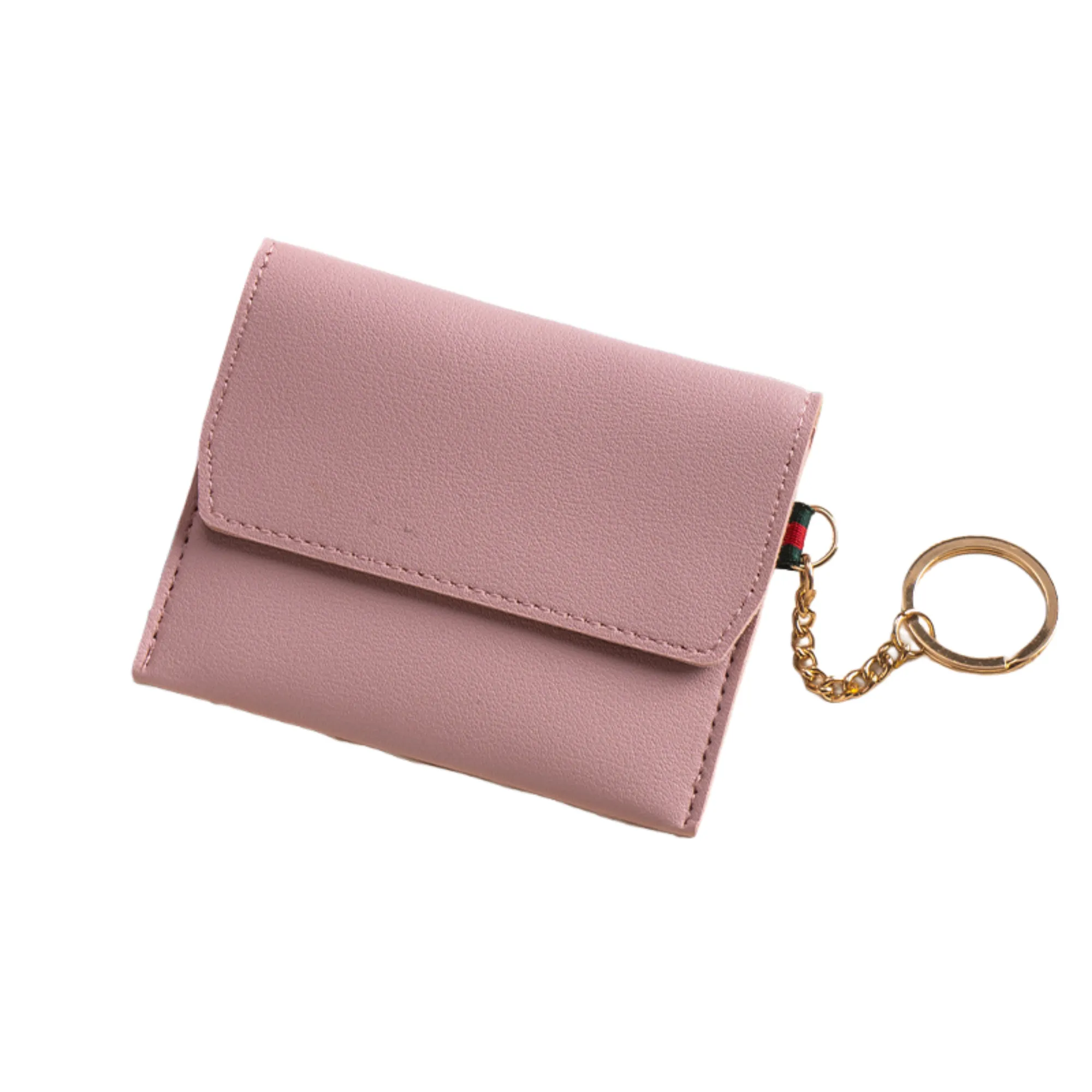 Mini Wallet Keychain Integrated ID Card Holder 16