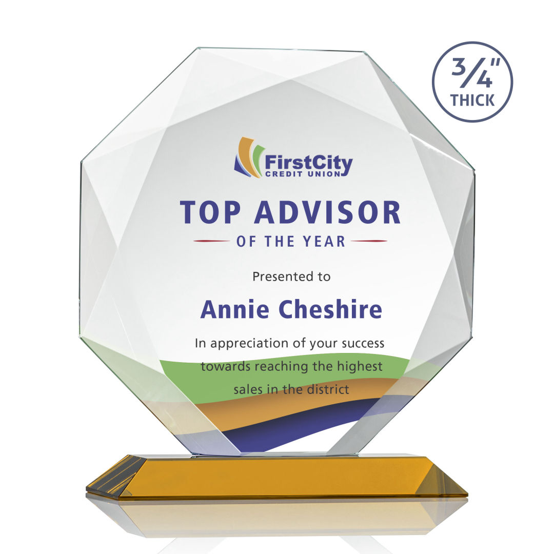 Bradford VividPrint™ Award - Amber 5