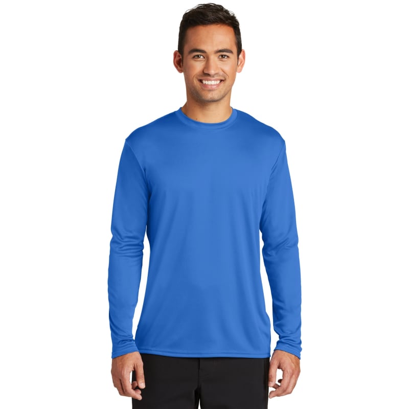 Port & Company Long Sleeve Performance Tee. 25