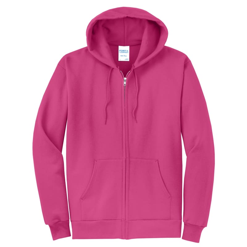 Port & Company - Core Fleece Full-Zip Hooded Sweatshirt., custom hoodie or sweatshirt with logo imprint 18