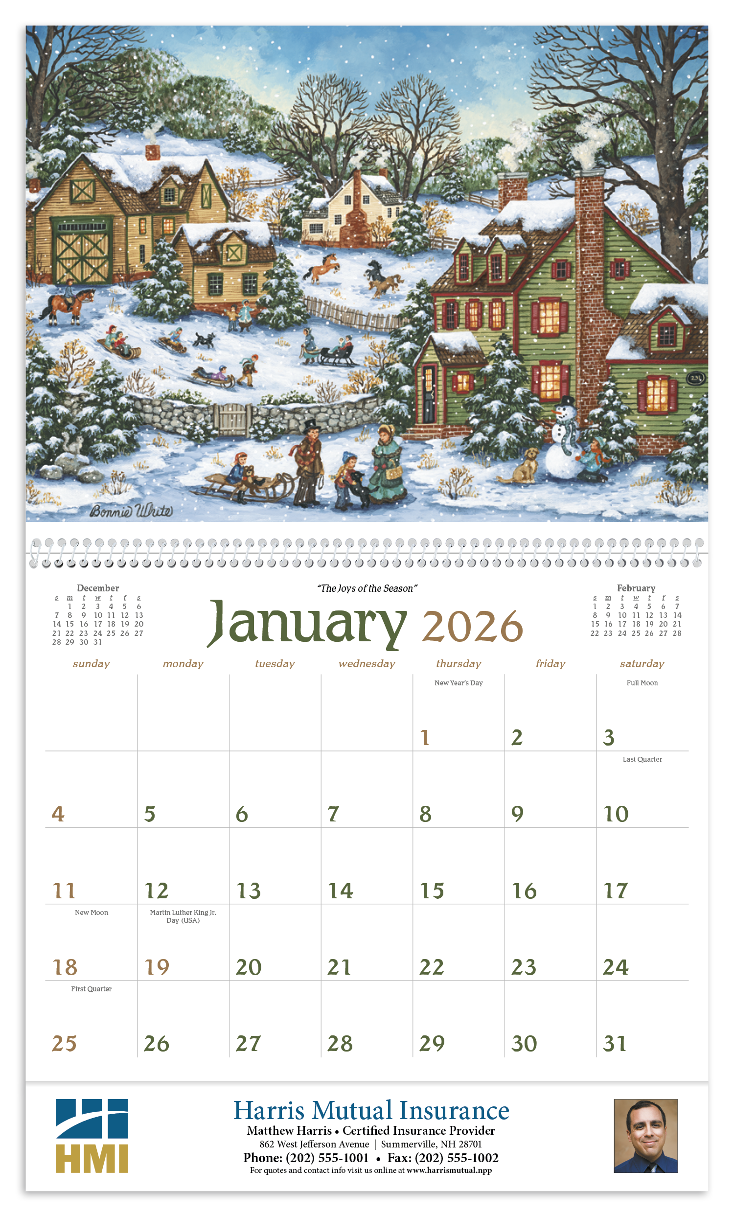 Triumph® Calendars Folk Art Calendar 57