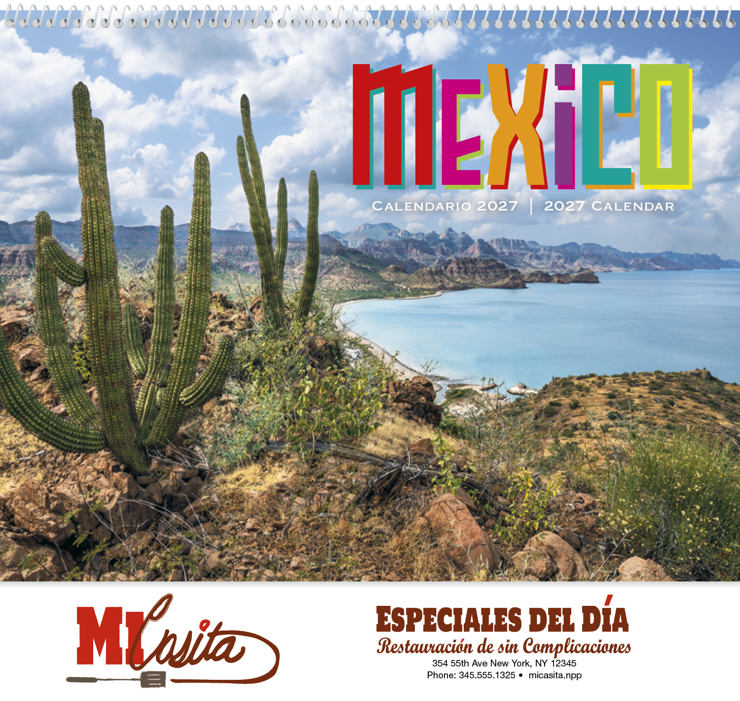 Good Value™ Mexico - Spiral Calendar 18