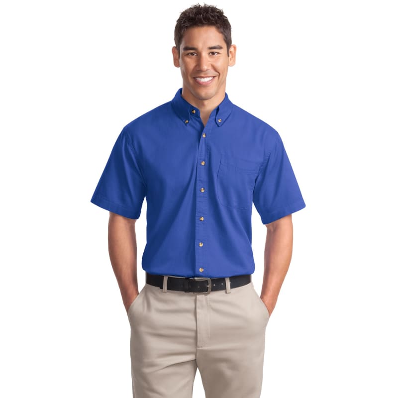 Port Authority Short Sleeve Twill Shirt. 6