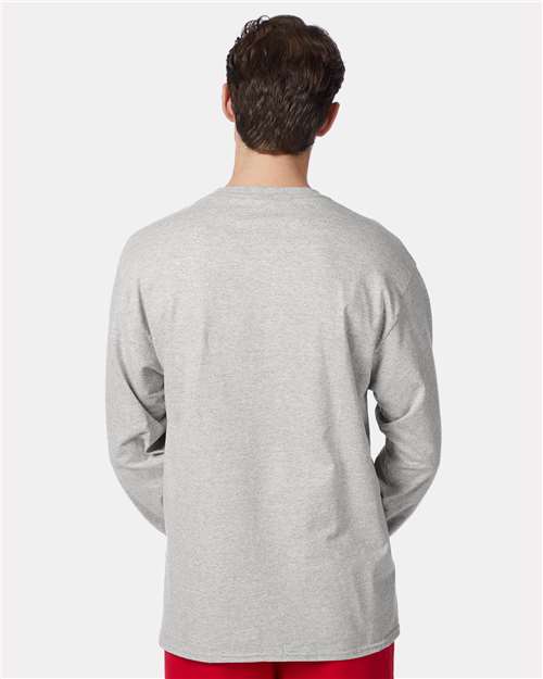 Unisex Authentic Long Sleeve Pocket T-Shirt - 5596 33