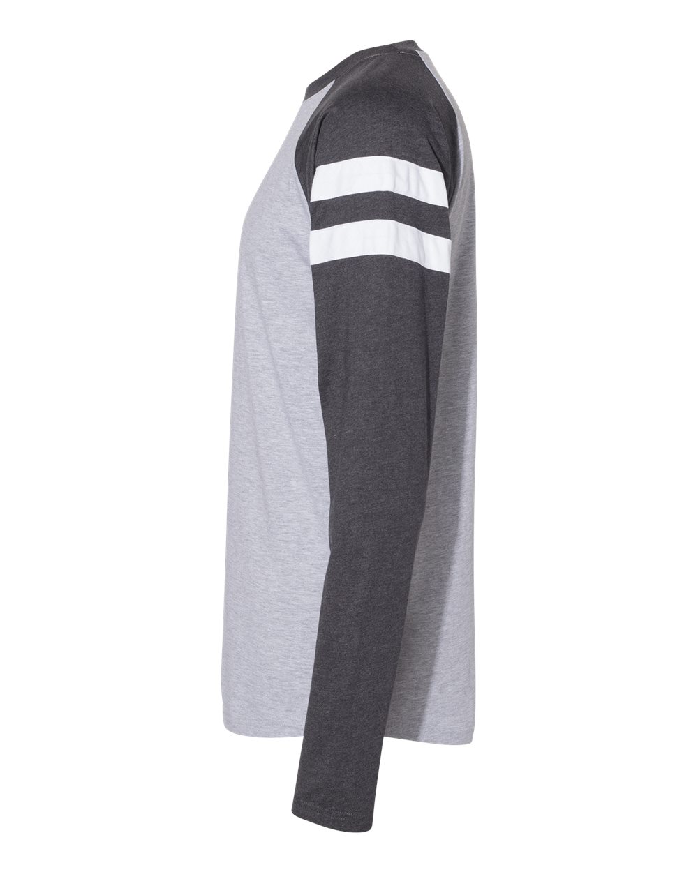 Unisex Fine Jersey Mash Up Long Sleeve Tee - 6934 23