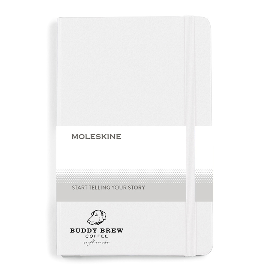 Moleskine® Hard Cover Ruled Medium Notebook 15
