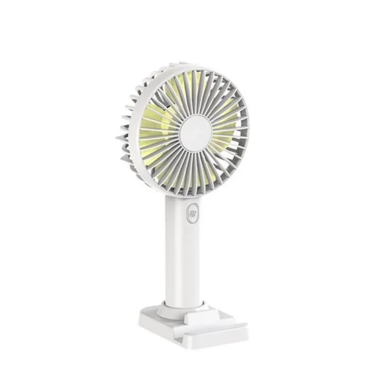 Round Handheld Fan with Phone Stand 6