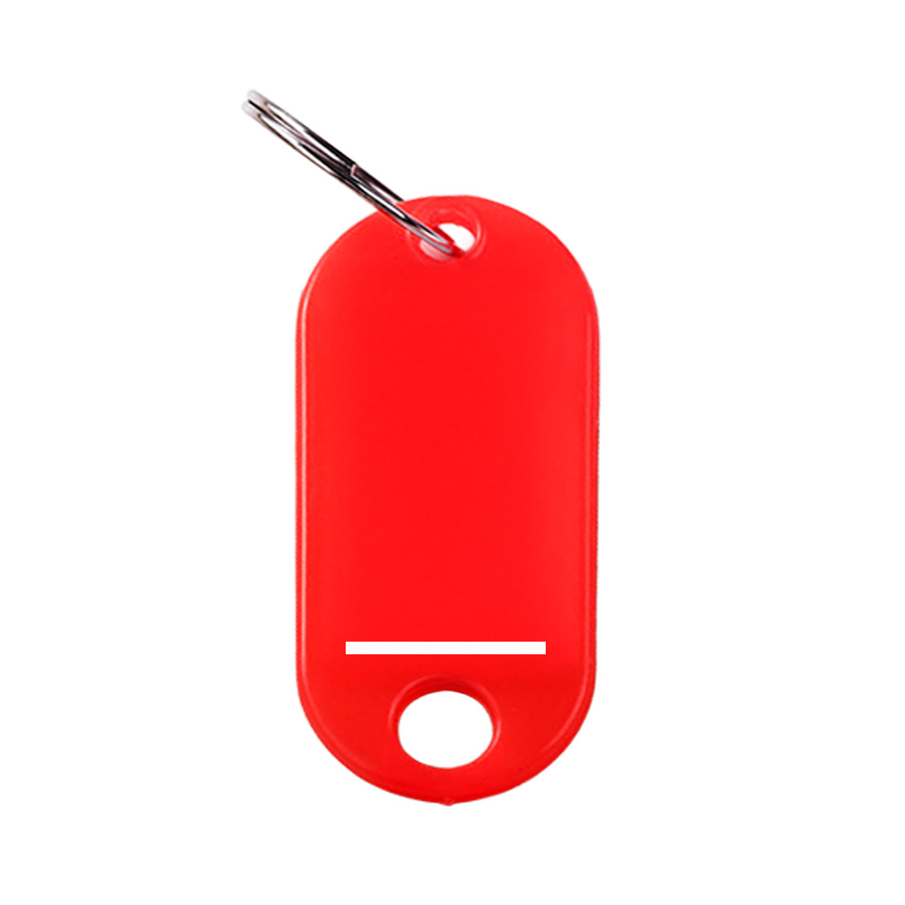 Plastic Key Tags With Label Window 21