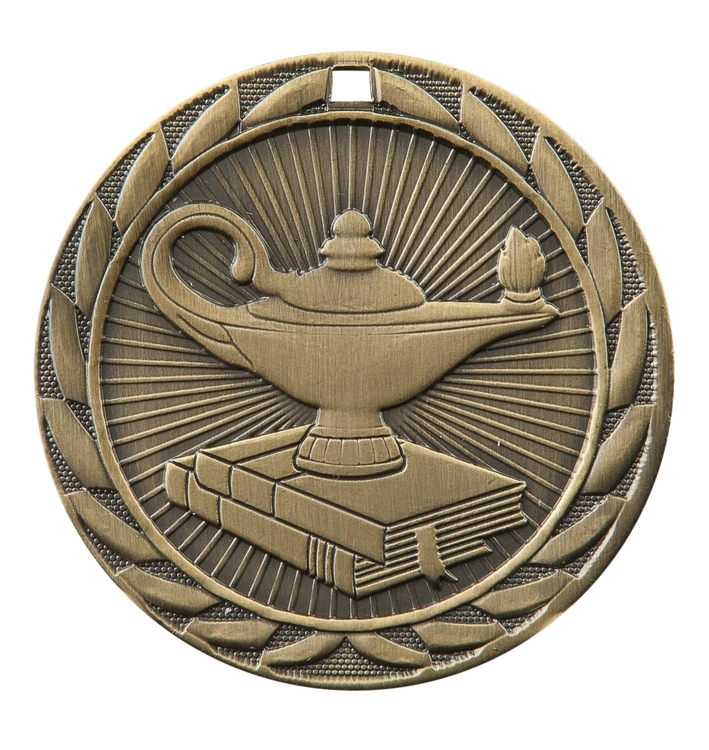 Knowledge Fe Iron Medal 2" 1