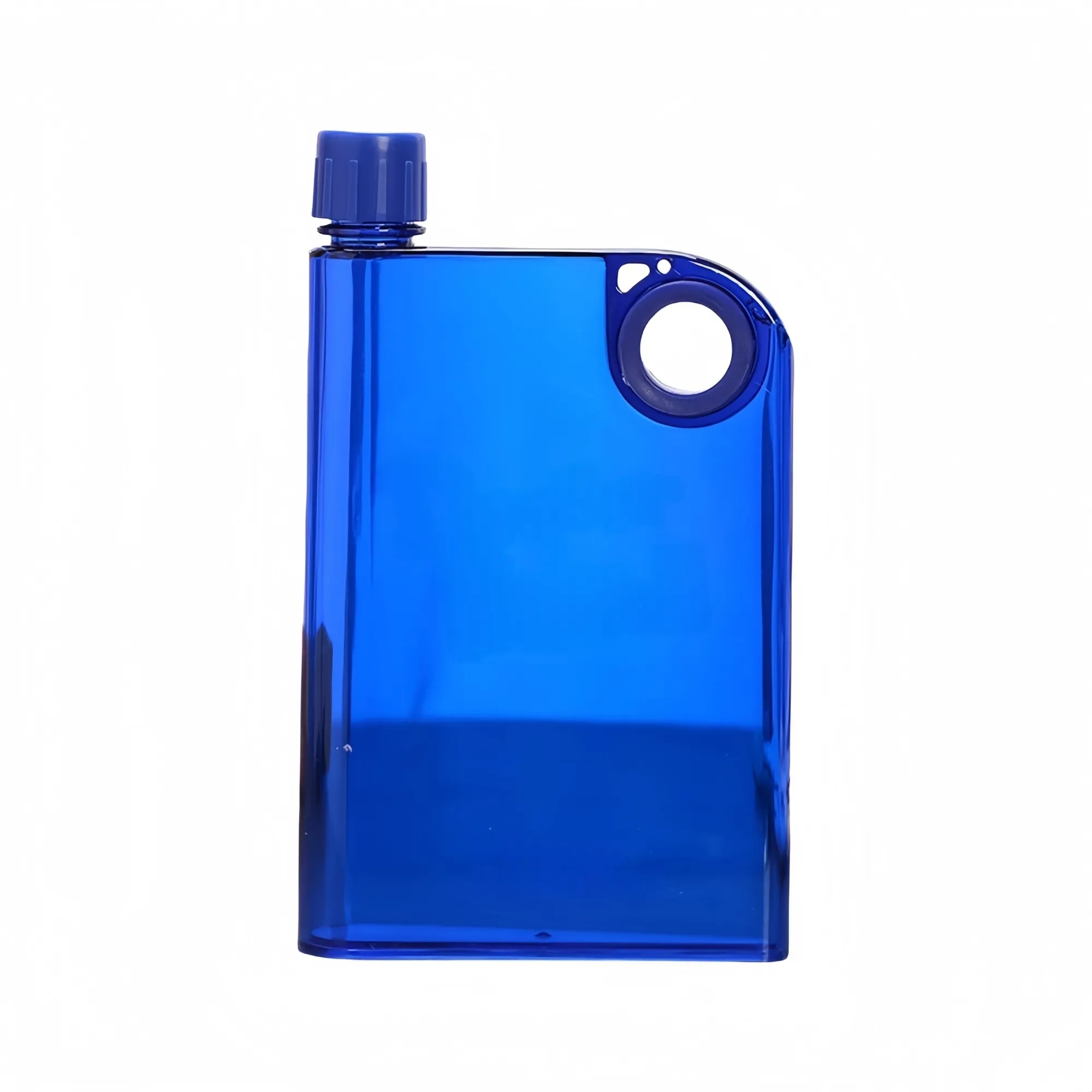 Slim Flat Transparent Water Bottle 9