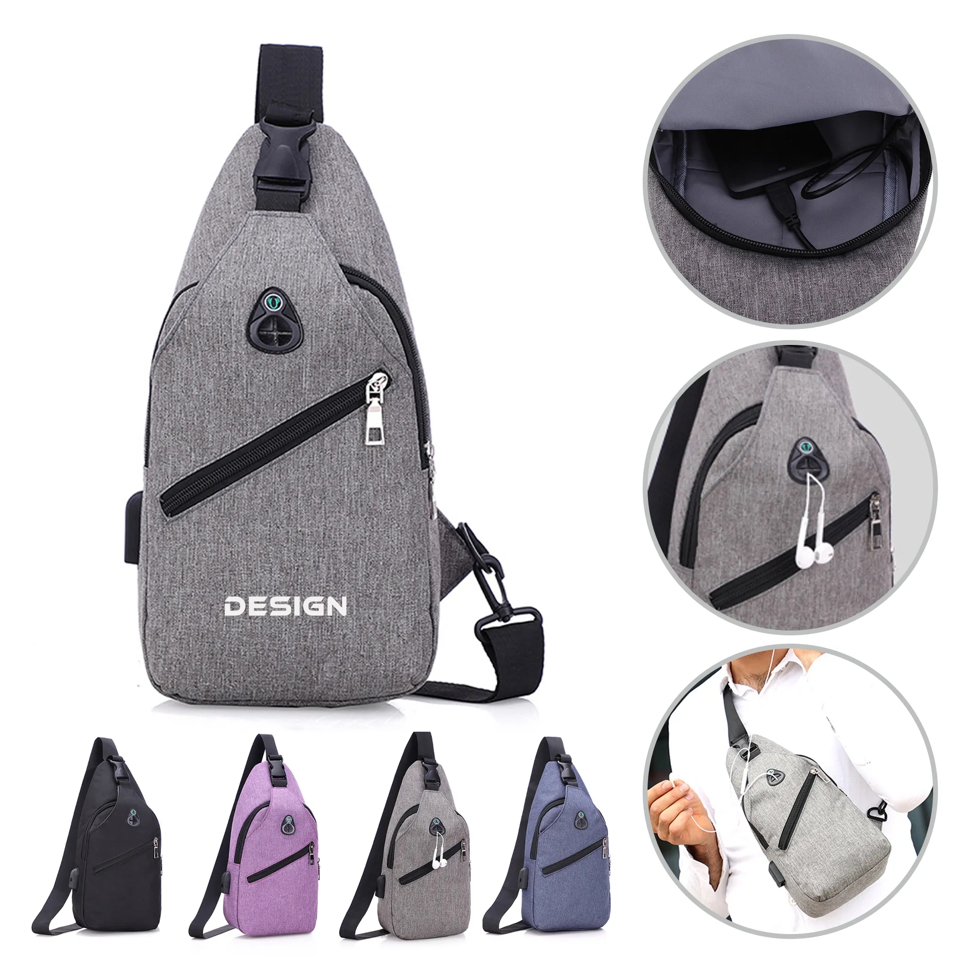 Men's Chest Bag 5