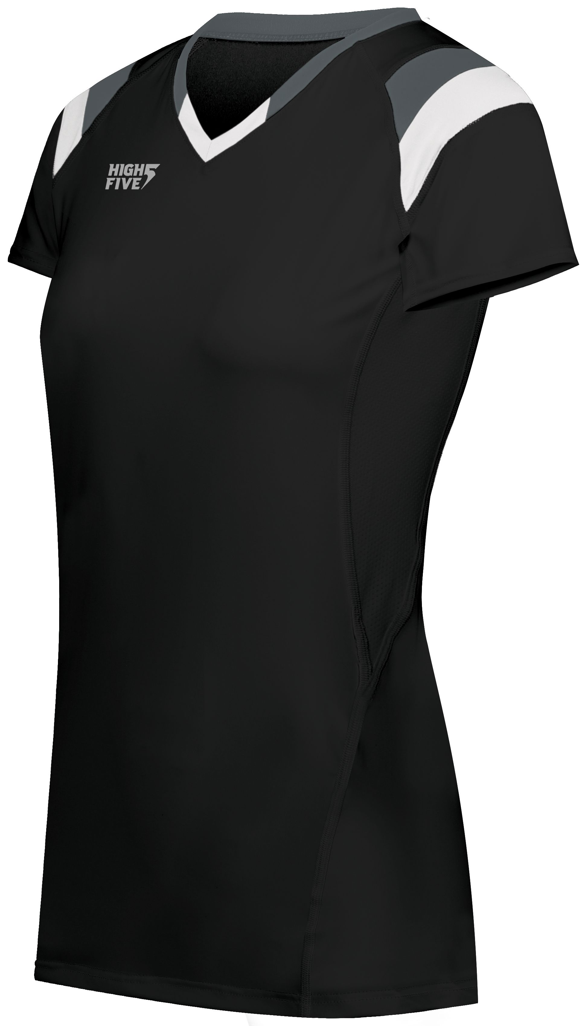 Ladies TruHit Tri-Color Short Sleeve Jersey 11