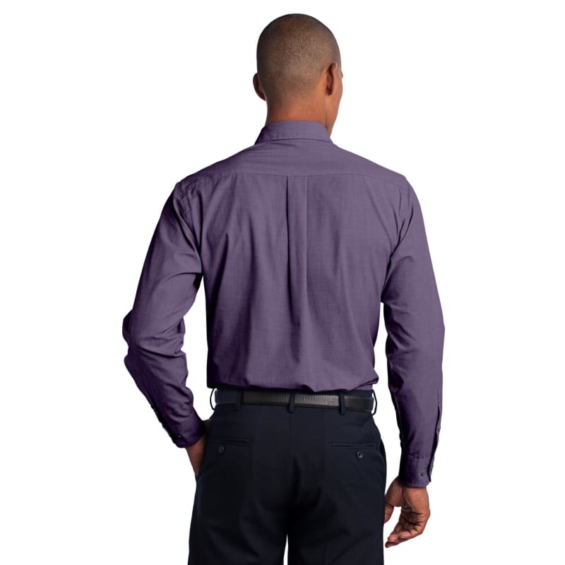 Port Authority Crosshatch Easy Care Shirt. 18