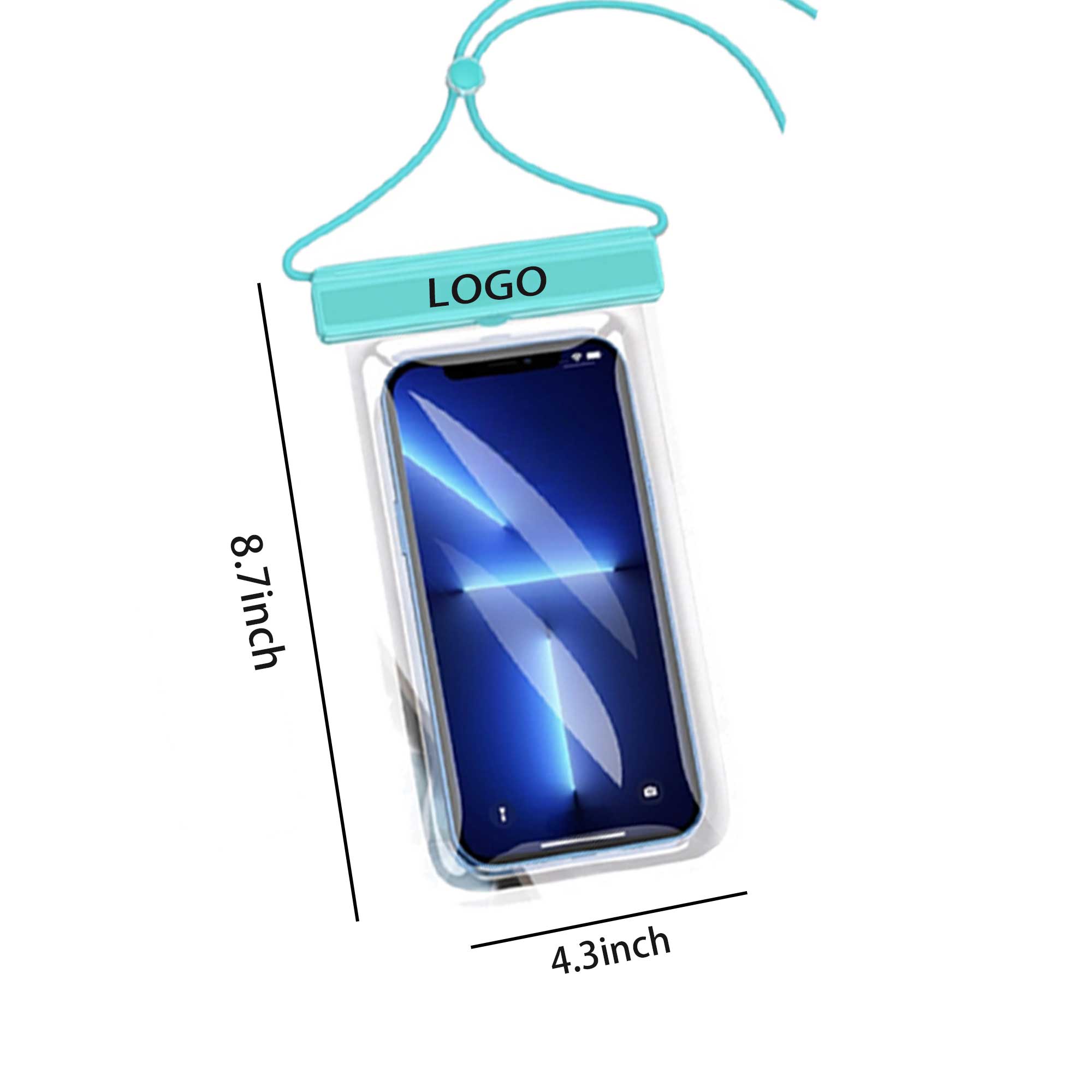 Clear Waterproof Phone Pouch 1