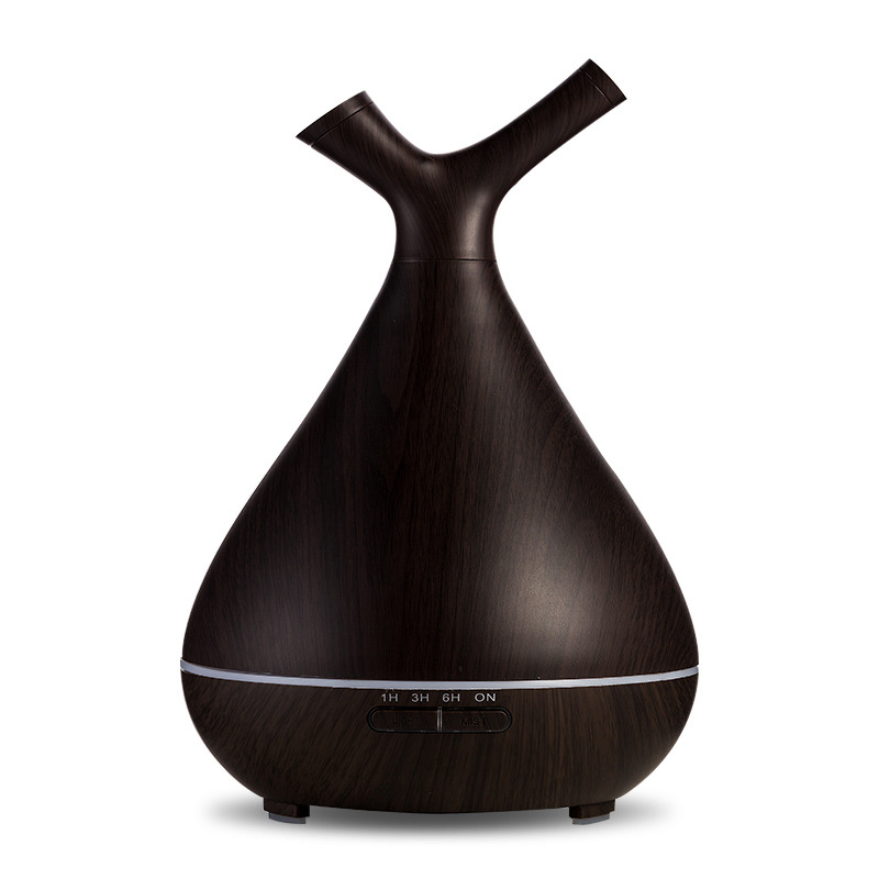 Wood Grain Ultrasonic Cool Mist Humidifier 4