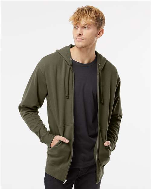 Unisex Midweight Full-Zip Hooded Sweatshirt - SS4500Z 129