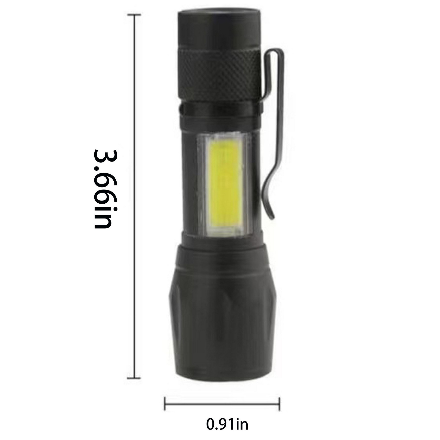 LED Rechargeable Small Flashlight 2