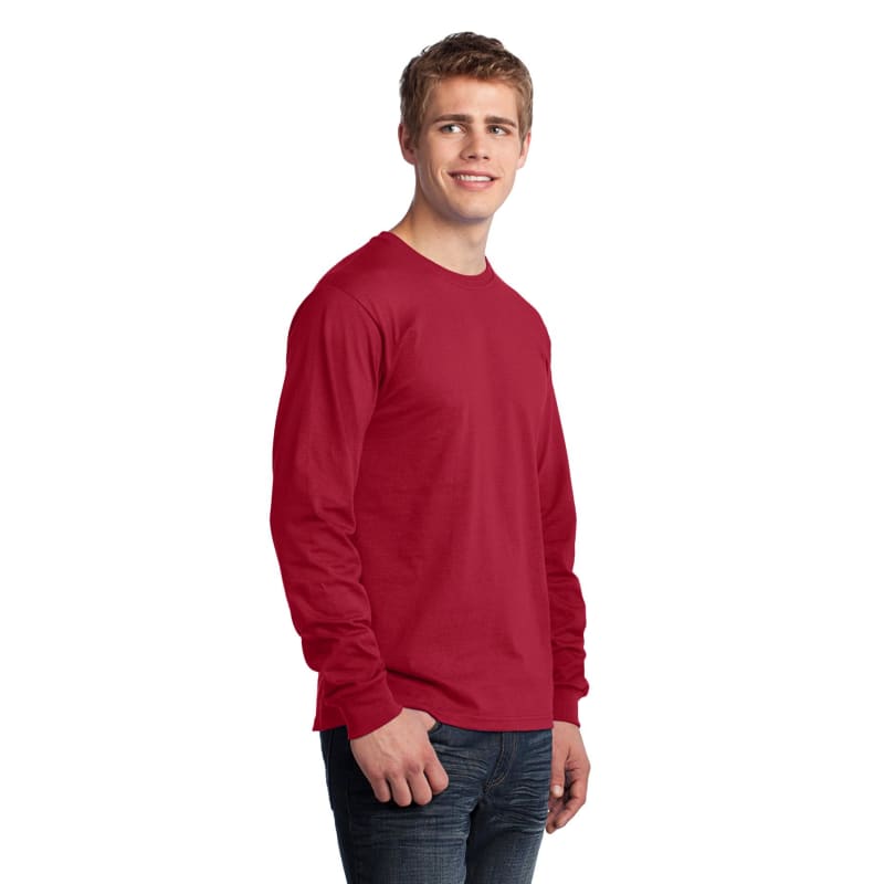 Port & Company - Long Sleeve Core Cotton Tee. 122