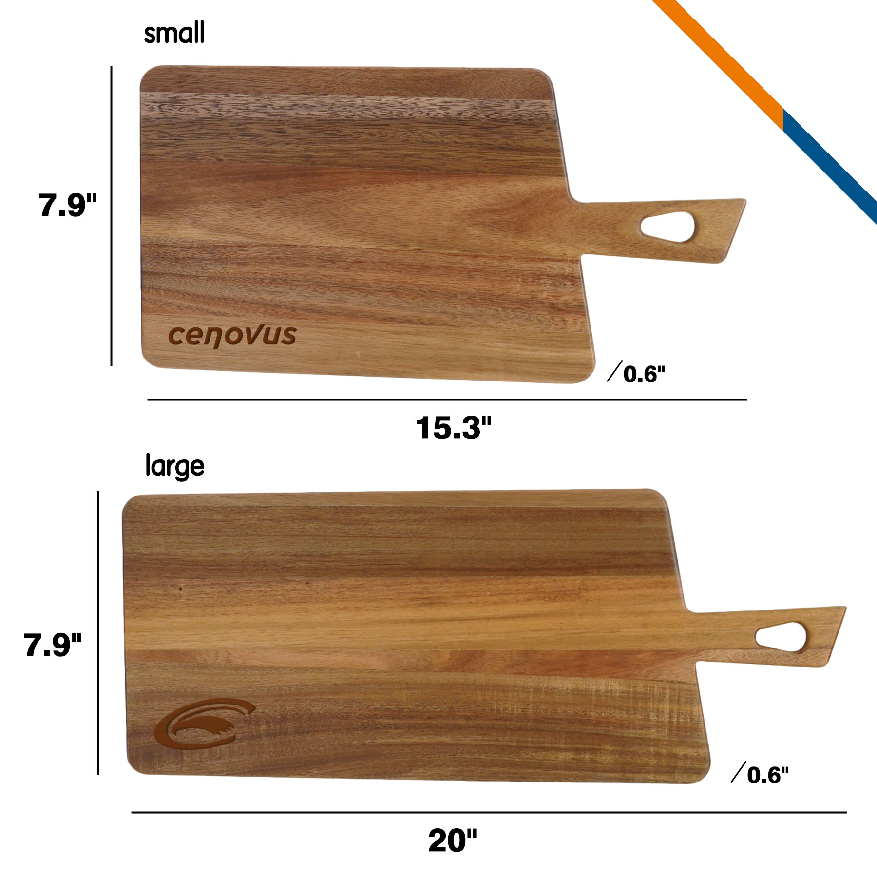 Rhoda Acacia Wood Cutting Board 3