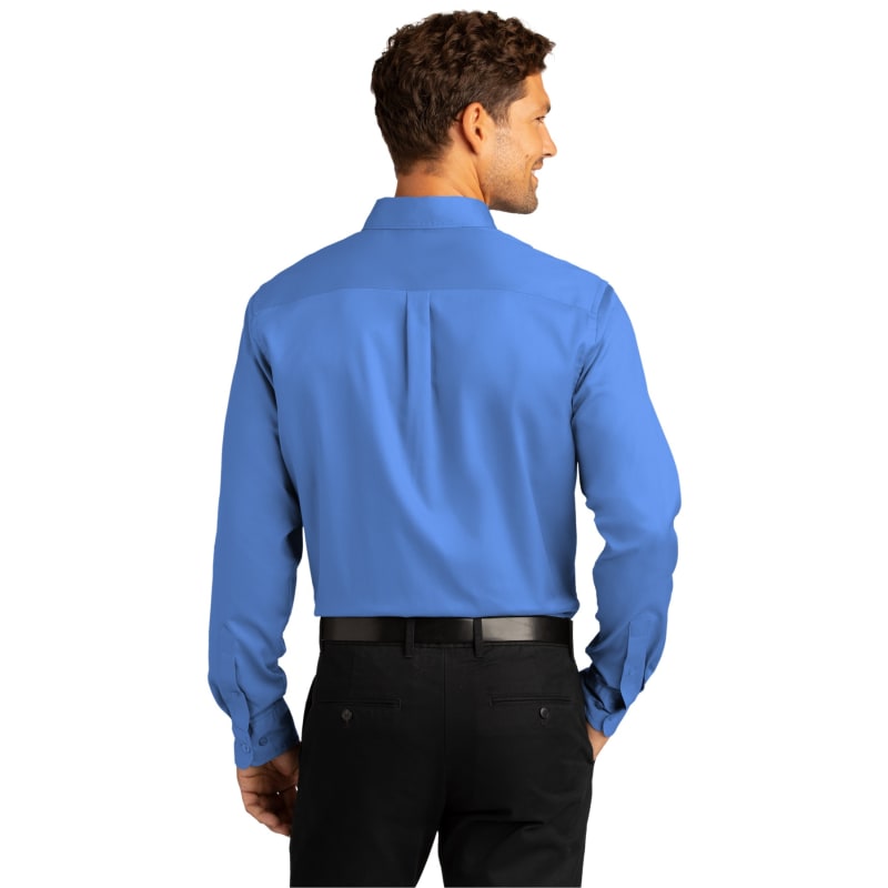 Port Authority Long Sleeve SuperPro React Twill Shirt. 26
