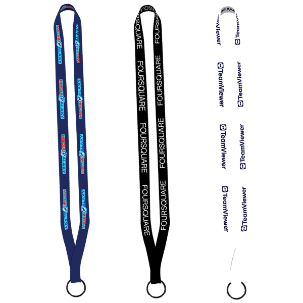 1/2" Polyester Dye Sublimated Lanyard 6