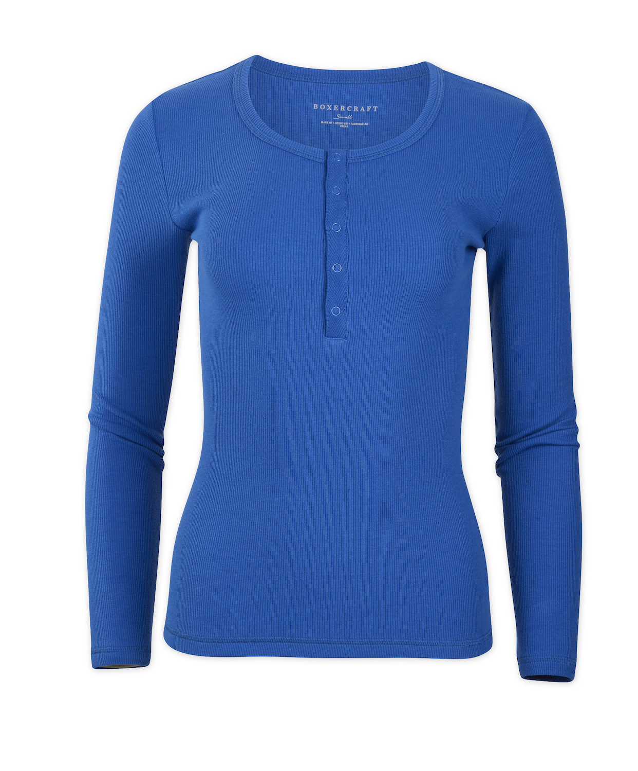 BOXERCRAFT HARPER RIB HENLEY 17