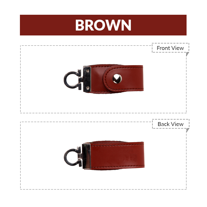 Leather USB Flash Drive, 64GB 8