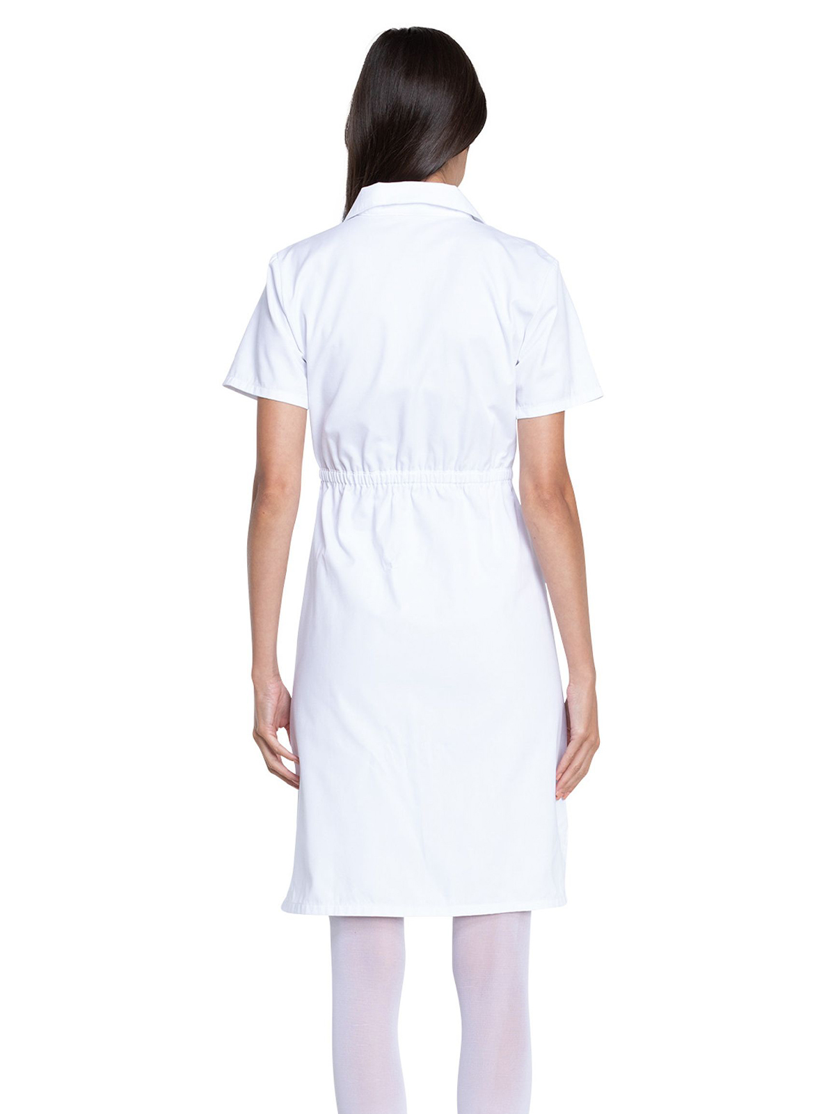 EDS Professional Whites Women's Button Front Dress