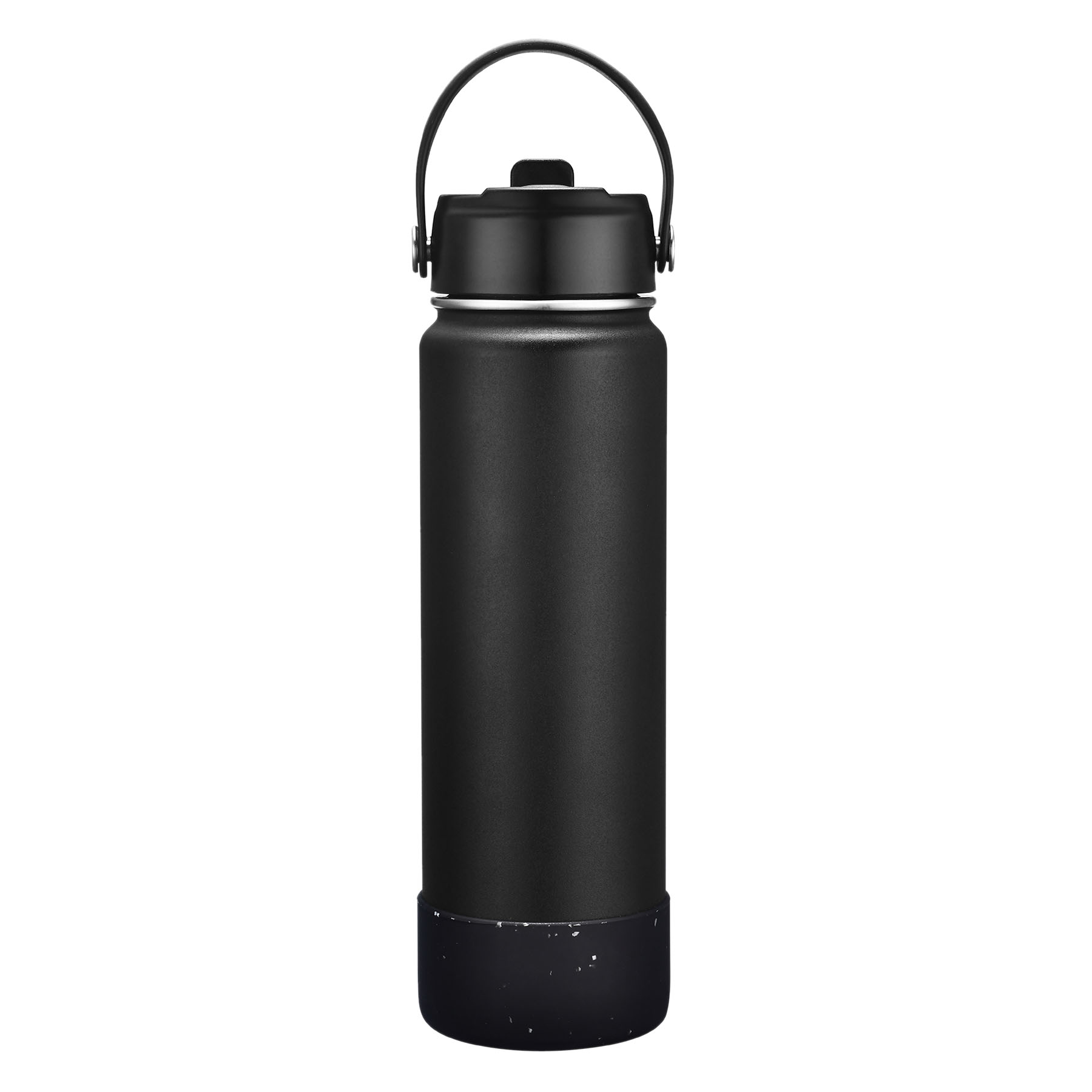 27 OZ. Speckled Design Vacuum Water Bottle w/Spout & Silicone Bottom 8