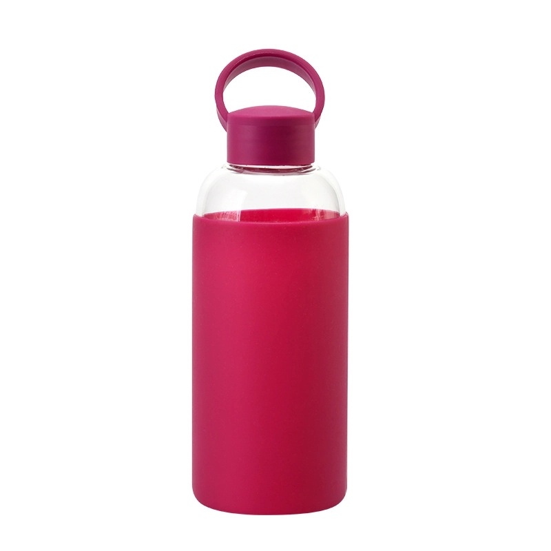 Custom 20 oz High-strength Borosilicate Glass Water Bottle 7