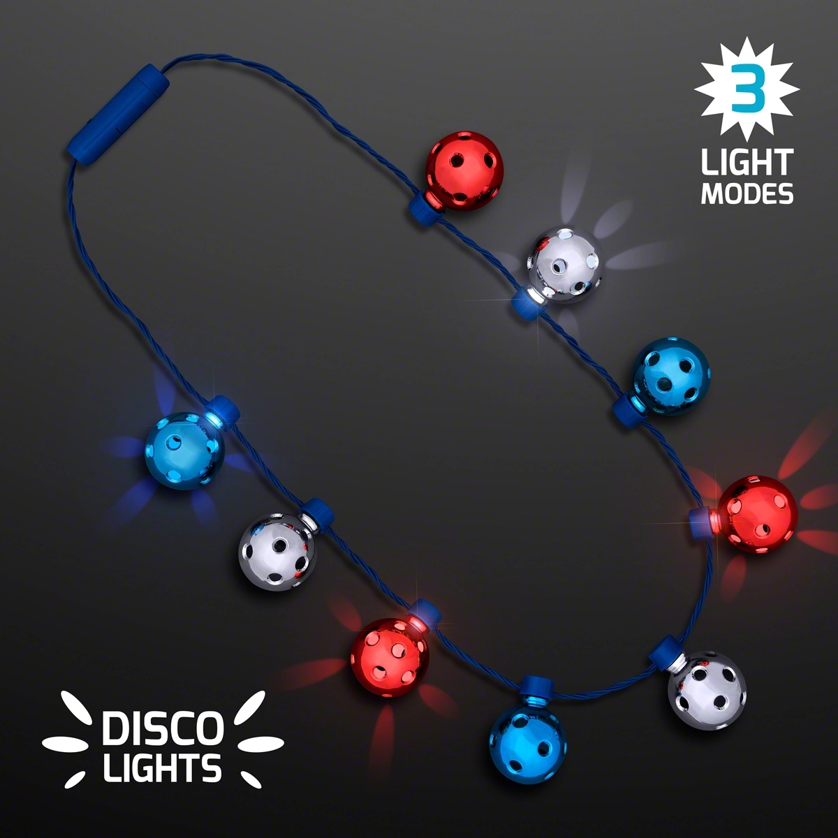 Disco Light Party Necklaces 8