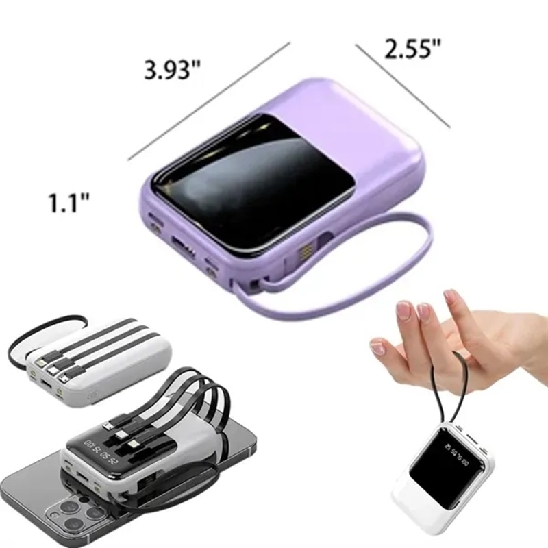 10000mAh Portable 20W Power Bank 5