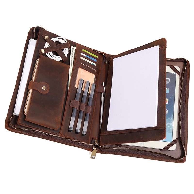 Genuine Leather Padfolio 8