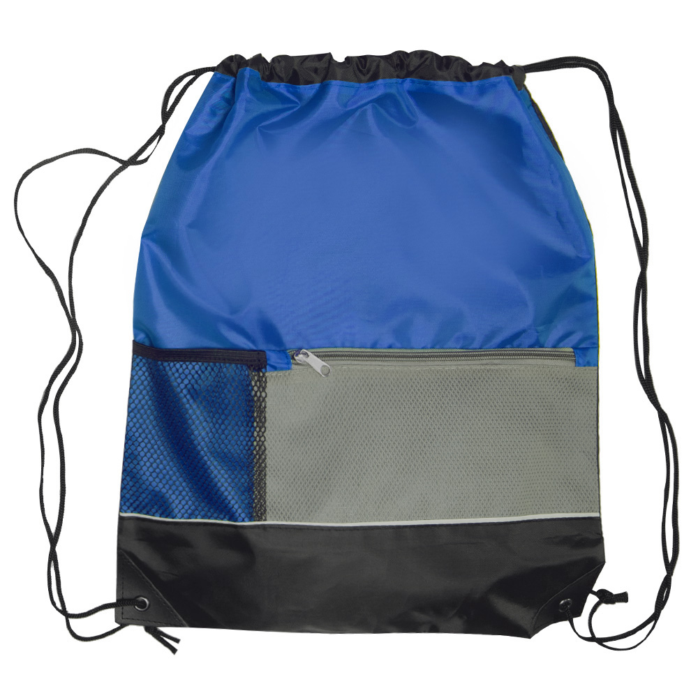 Front Pocket Drawstring Backpacks 5