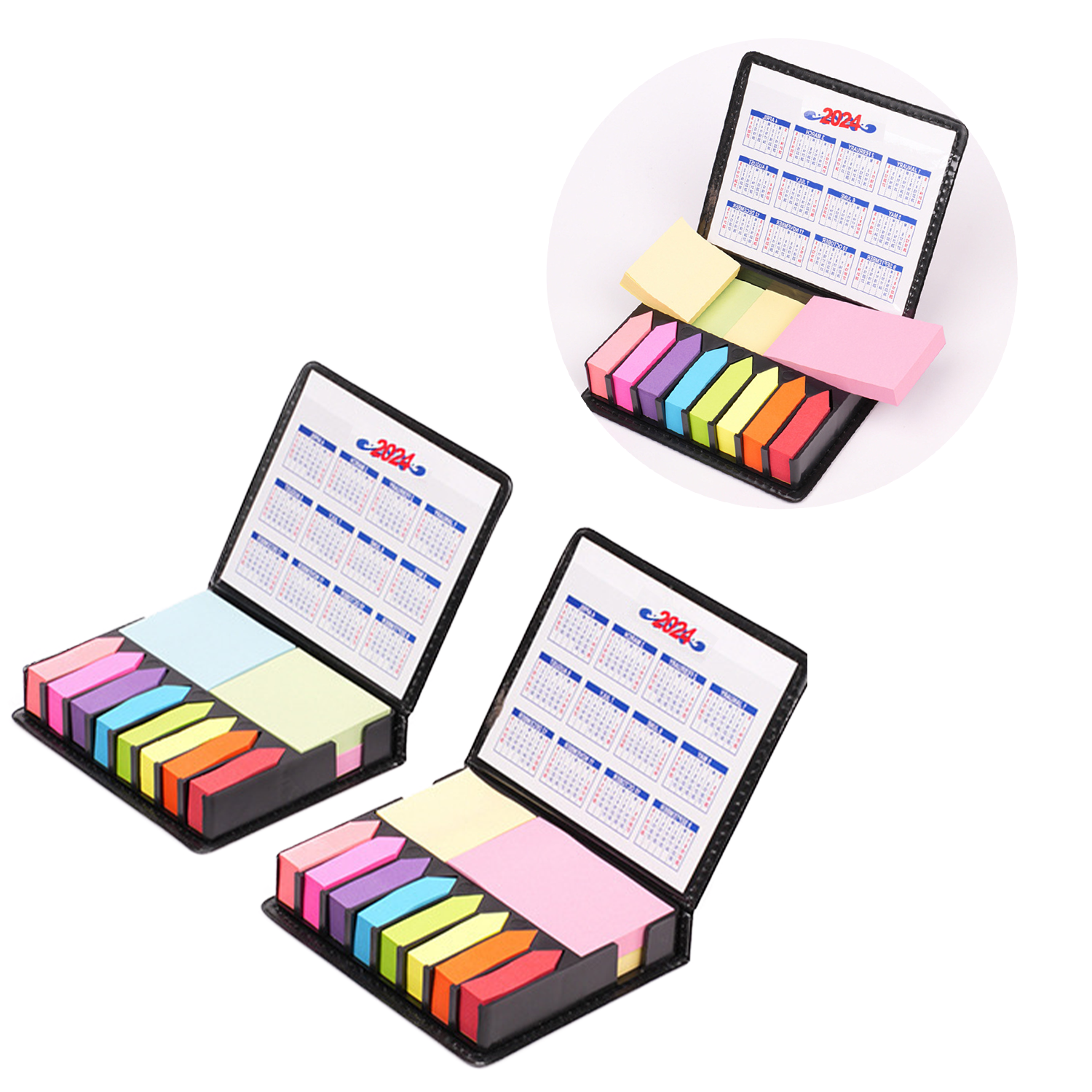 PU Leather Sticky Note Set 4